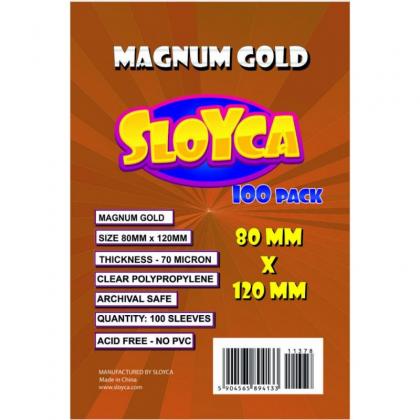SLOYCA Koszulki Magnum Gold (80x120mm)