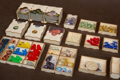 Insert do gry Zaginiona Wyspa Arnak z dwoma dodatkami